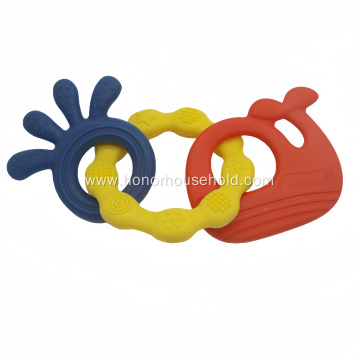 Silicone Baby Teething Rings